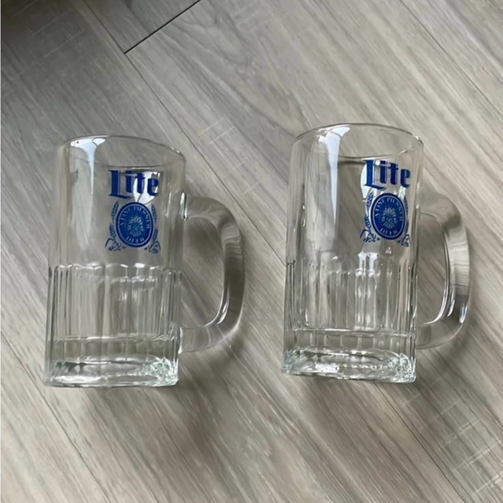 Miller Lite 12oz Beer Glasses